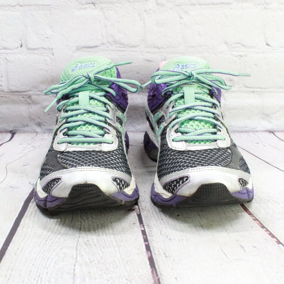 Asics Gel Cumulus 16 Blue Mesh Breathable Running Shoes Size US 7.5 - Picture 4 of 9